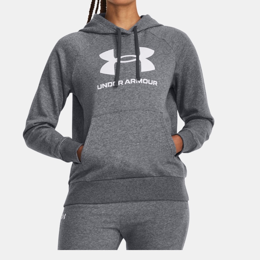 Under Armour purple size M women’s hoodie with front pocket